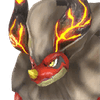 Blazamut Saddle artwork