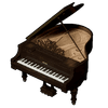Piano Furniture Set artwork