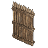 Wooden Defensive Wall artwork